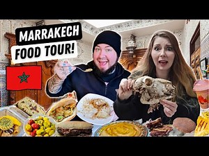 10 AMAZING Moroccan STREET FOODS you MUST try in MARRAKECH 🇲🇦 - DIY Food tour