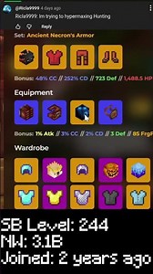 Is your profile good? Or is it just mid? #32 - Ricla9999 #hypixelskyblock