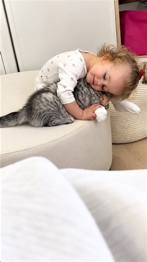 When Cats Adopt Human Babies 🐾👶