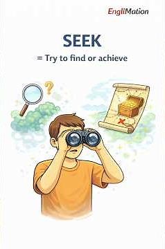 SEEK Meaning || SEEK Explained in 30 Seconds #seek #seekmeaning