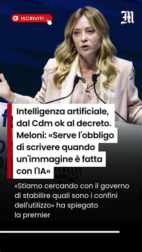Intelligenza artificiale, dal Cdm ok al decreto