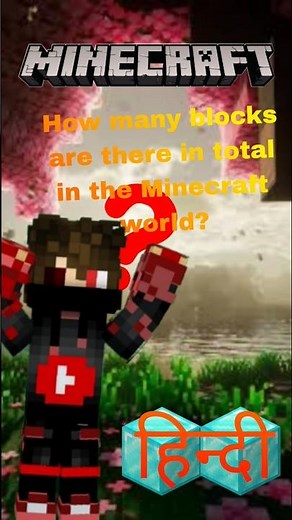 How many blocks are there in Minecraft? 🤯 #shorts