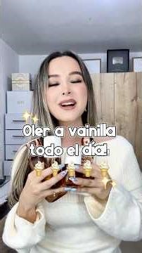 🍦 Cómo oler a vainilla todo el día