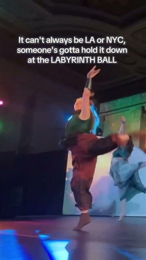 DREAM ROLL UNLOCKED!! Tory Renee Hatcher performing as PUCK at this years Labyrinth Ball! 💕
