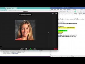 Using a host key in Zoom
