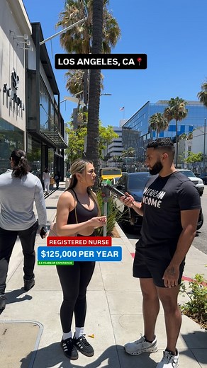 American Income on Instagram: "Registered Nurse 🩺 . . #nurse #nurses #registerednurse #advice #motivation #jobs #job #salary #losangeles #california"