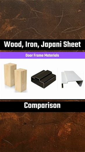 Lakdi, Loha, Japani Sheet Material Comparison #metalrestoration #wood #ndssteel #construction