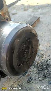 FURUKAWA hydraulic breaker F35 open for service and repair@maintenance workshop