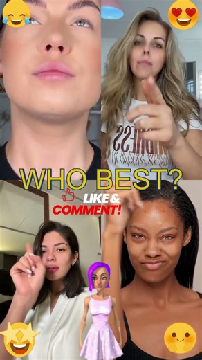 Challenge: Who BEST? 💃 (Emoji Voting) 013