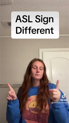 Learn How To Sign Different in ASL for Beginners | American Sign Language #shorts