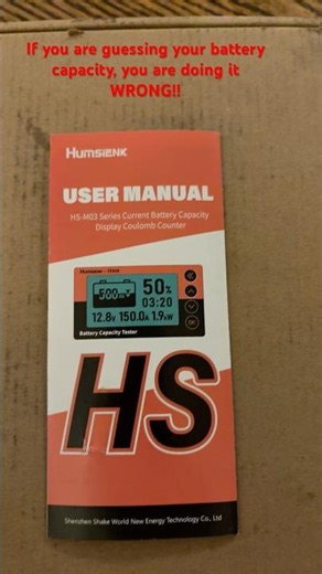 👉 Stop Guessing Your Battery SOC… Humsienk Shunt Unboxing
