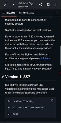 SigPloit Explained | The Telecom Security Tool Every Researcher Knows 📡 #chatgpt #coding #exam