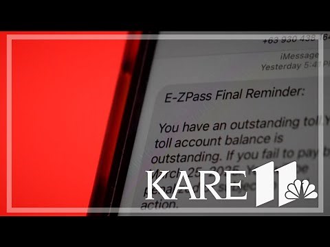 Did you get a text about overdue E-ZPass tolls? It's a scam