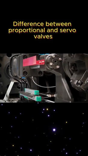What's the difference between proportional valve and servo valves?#valve #servo #hydraulic