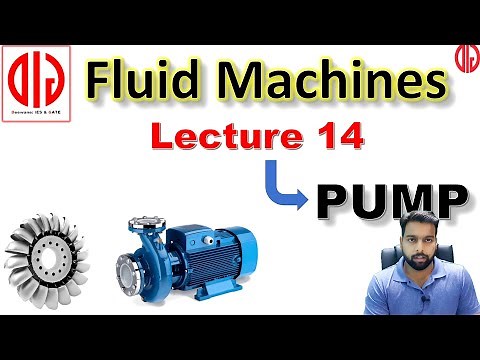 Fluid Machines 14 Pumps, principle, different types of head