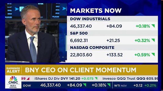 BNY CEO Robin Vince: Tokenization is a 'megatrend'