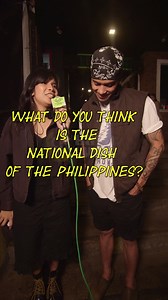 We asked pinoy club goers: What's the Philippines' national dish? These are their answers. #interview #street #amper #karma | Kaya Radio