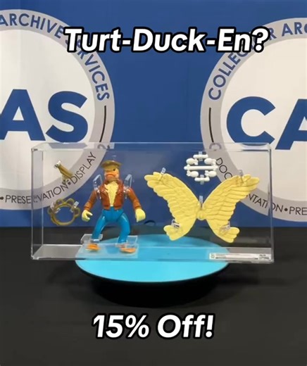 Another CAS Recently Graded Item - This 1989 Playmates Toys TMNT Series 2 Ace Duck is one of the more sought-after figures in the line. Finding him loose, complete, and in great shape is a challenge—making this graded 85 example a real catch. Grade your turtles or your ducks or anything else and Save 15% off all submissions with our Black Friday Sale thru this Sunday! Today’s Question - favorite Thanksgiving Day food? Enter to win our Monthly Graded Giveaway a Hasbro 30th Anniversary 12 inch G.I