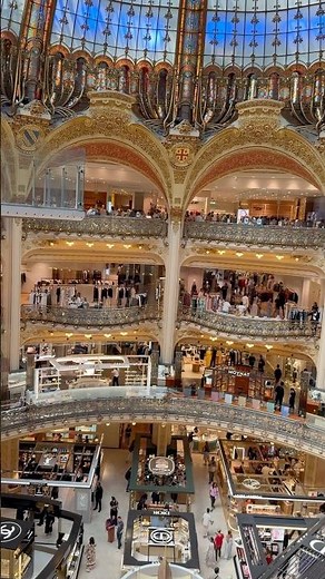 🛍️ You Won’t Believe What’s Inside Paris’ Most Famous Department Store! 🇫🇷👀