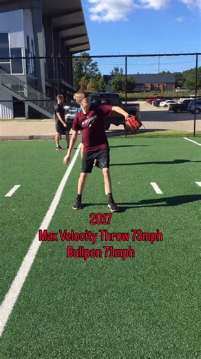 Connor Green, CSCS on Instagram: "Building velocity safely isn’t about how fast can you get to a number, you need to run your own race! That’s how @caleb_white1214 stayed healthy gained 20+ MPH in 8 years. Caleb and I have worked together since his sophomore year of high school in 2017. The last 8 years have been incredible to see this dude reshape how his body operates physically and build a confident go getter mindset. It was never about how fast could he gain velo. We keyed in on reaching per
