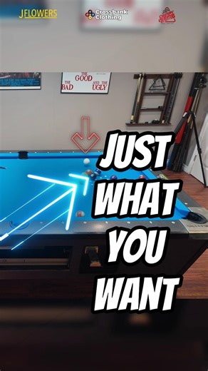 A Perfect 8-Ball Second Ball Break