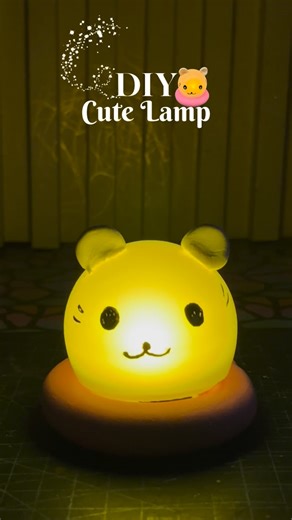 Parth on Instagram: "DIY Cute Hamster Night Light | Easy LED Bulb Craft Turn an LED Bulb into a Hamster Lamp! ✨ Adorable DIY Nightlight DIY magic in action! 🪄 Watch me turn a simple LED light bulb into a glowing, cute hamster friend! It’s surprisingly easy with a little paint and clay. Save this for your next weekend project! What animal should I make next? 🤔 #DIYProject #LEDlight #Crafting #HomemadeGift #EasyDIY #Upcycled"