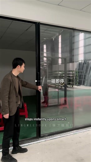 Heavy-Duty Electric Sliding Door: So Good! Switch Freely Between Smart & Manual Modes