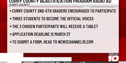 Curry County Beautification Program announces Radio Ad Contest