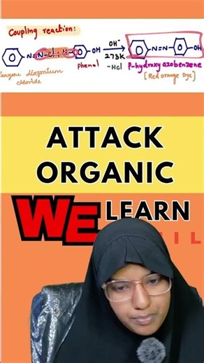 12th Chemistry Attack Organic(Coupling Reaction) Daily series #12th #education #chemistry