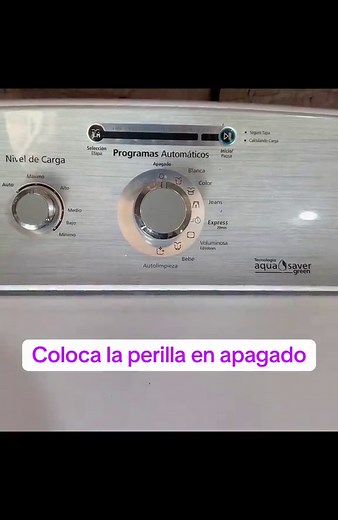 Cómo resetear tu lavadora Mabe fácilmente