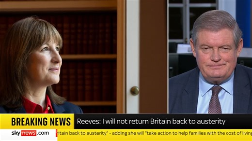 37K views · 399 reactions | "I will not return Britain to austerity" Sky's Jon Craig unpacks Rachel Reeves' pledge and her promise for the budget to deliver the "biggest drive for growth in a generation" Don't miss our full coverage tomorrow from 11am https://trib.al/xweZ1Nh  Sky 501 & YT | Sky News | Facebook