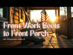 From Work Boots to Front Porch - Heartfelt Country Retirement Song | Golden Years Country Music