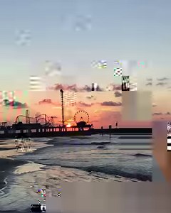12K views · 104 reactions | Experience the magic of golden hour at the Pier! ✨ | Galveston Island Historic Pleasure Pier | Facebook