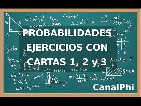 Probabilidades. Ejercicios con cartas. Ejercicios 1, 2 y 3.