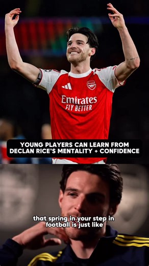 Project Footballer on Instagram: "Declan Rice is a top example for any aspiring footballer to study at the moment. In his recent interview with @skysportsfootball he showed how his mindset has helped him reach his current level, and why he keeps on improving. A player who was released at the academy level but has gone on to have an elite career. No doubt this is massively due to this mentality. So much to take on here!"