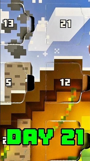 LEGO Minecraft Christmas Tree Complete! 🎄 Day 21