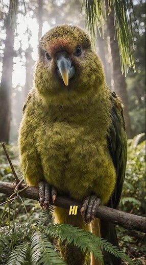 The Kākāpō: The World’s Strangest Parrot #Kakapo #EndangeredSpecies #NewZealandWildlife