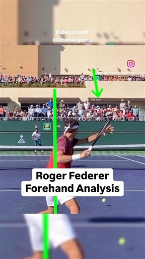 Roger Federer Forehand Analysis🔥 In this video, OTI instructor @jamesludlow_tennis talks about why Roger Federer’s forehand was so effective💪🏼 Video credit: @zenracquets #tennis #forehand #federer #tennistips #tennisdrills #analysis #reels | Online Tennis Instruction