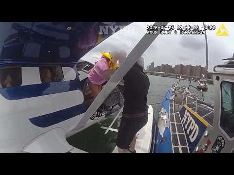 Seaplane Makes Emergency Landing In New York City's East River