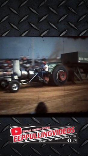 GREEN MONSTER TURBINE MODIFIED! #tractorpulling #vintage #power