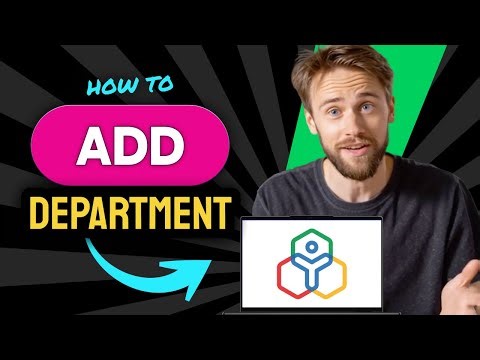 How to ADD DEPARTMENT in Zoho People (Step by Step)