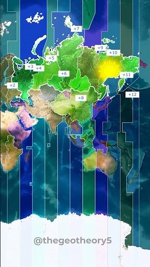 Russia is SO MASSIVE it has 11 Different Times #mapguide #russia #geography