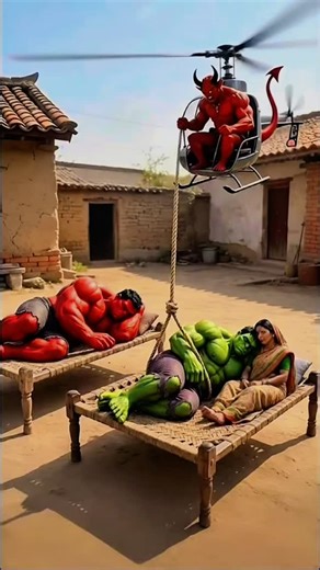 Alex Carter on Instagram: "The Devil Catches The Hulk Big Brother and leaves the mom in tears 🥹💔 #shorts"