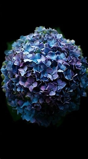 Hydrangea Blooming Timelapse Symbol of Gratitude and Heartfelt Emotions