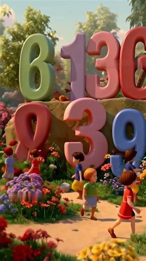 "12345" It's a classic nursery rhyme for kids