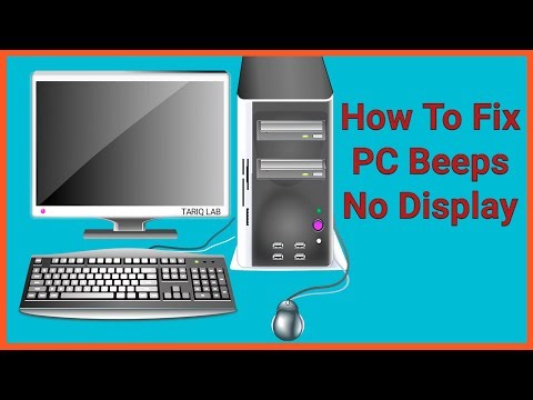 How To Fix PC Beeps No Display