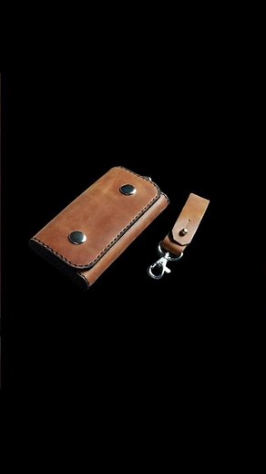 DIY Leather Key Holder | Step-by-Step Tutorial 🔑