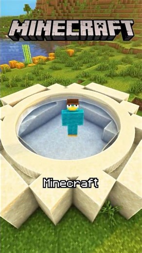 How to Draw a Perfectly Round Circle in Minecraft (Tip) #Shorts #Minecraft #Tutorial