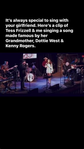 Tess Frizzell & I singing at the Dottie West Bash last year at 3rd and Lindsley | Bobby Tomberlin Page