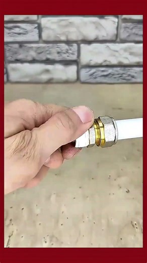 Simple Method to Seal Pipe Threads #PipeRepair #DIYProjects #PlumberLife